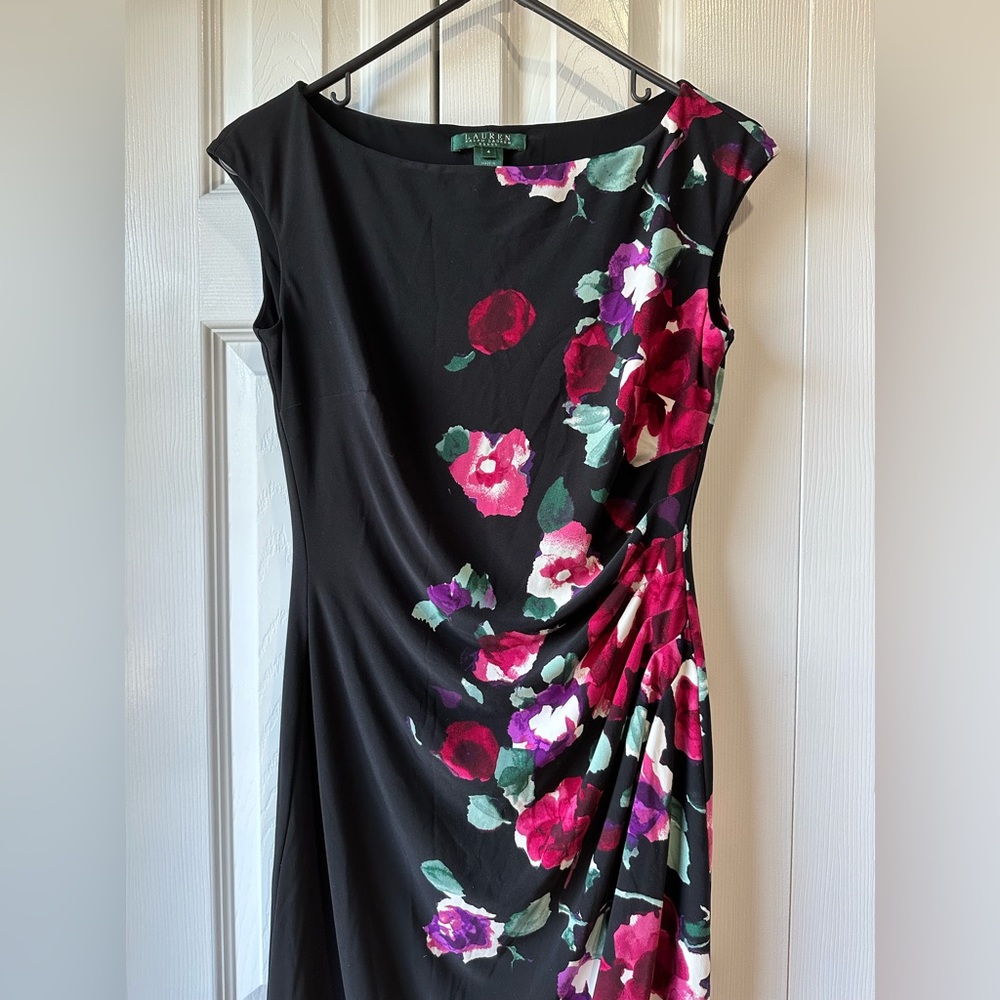 Ralph Lauren pencil dress with side cinched